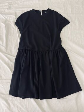 Donna Morgan Black Short Sleeve Dress size 4